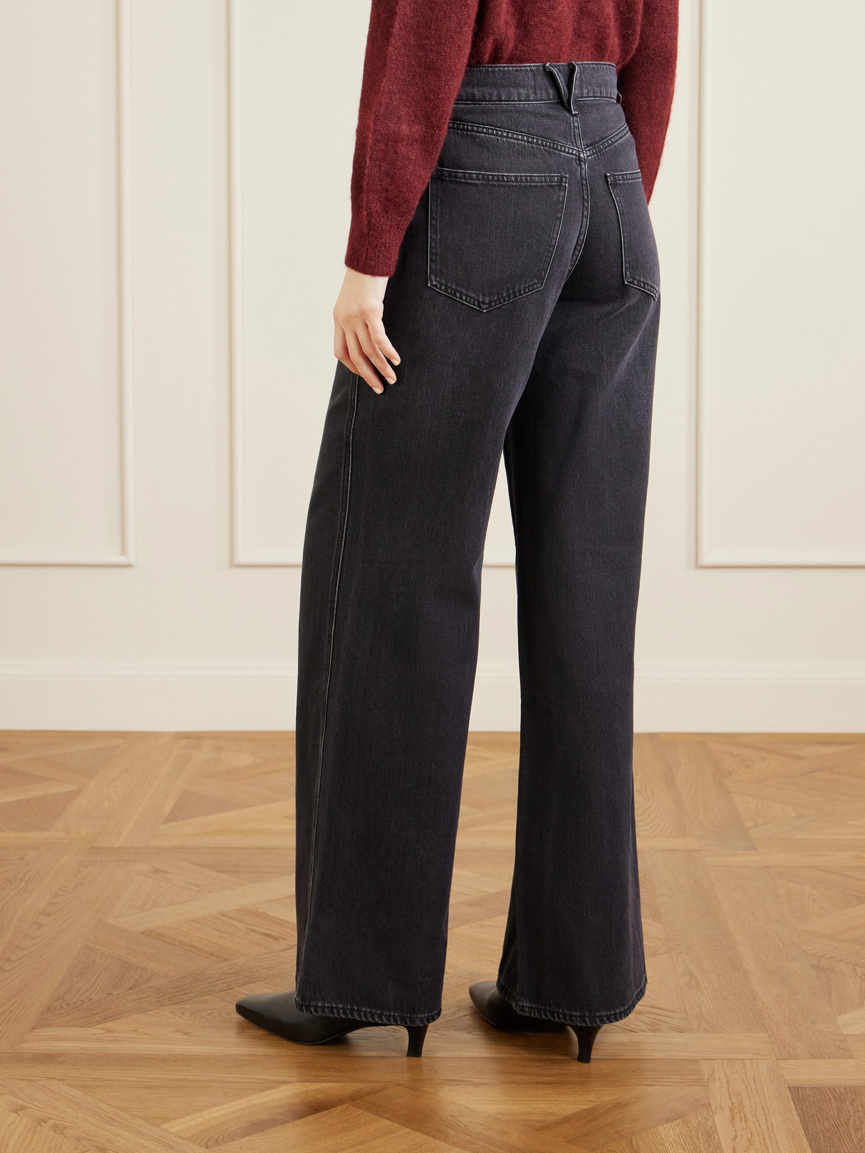 Kasey Mid-Rise Wide- Leg