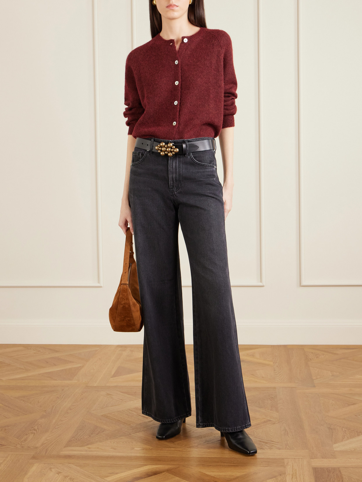 Kasey Mid-Rise Wide- Leg