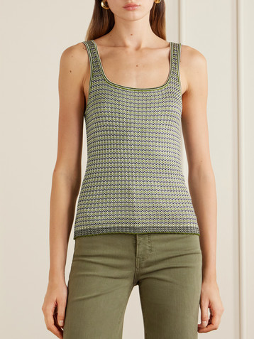 Veronica Beard Sandra knitted tank