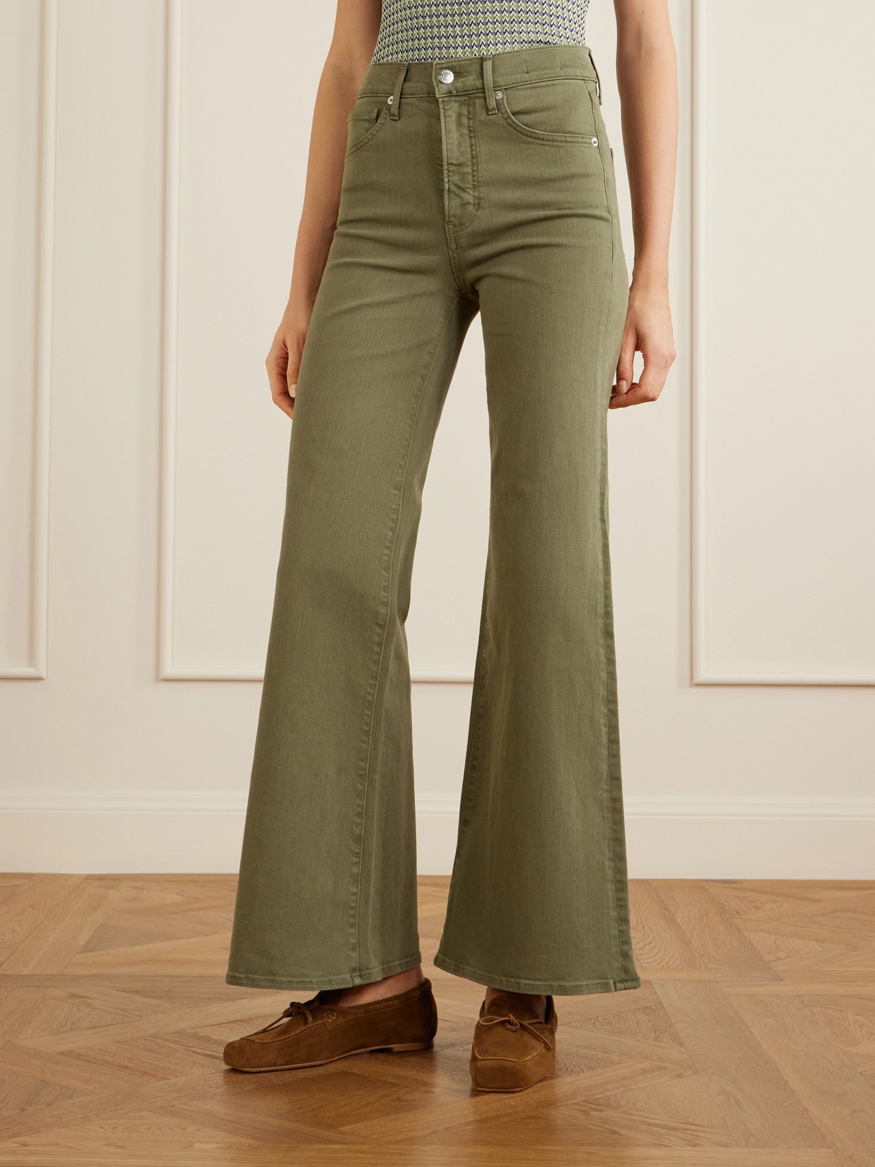 Joplin High-Rise Flared Jeans