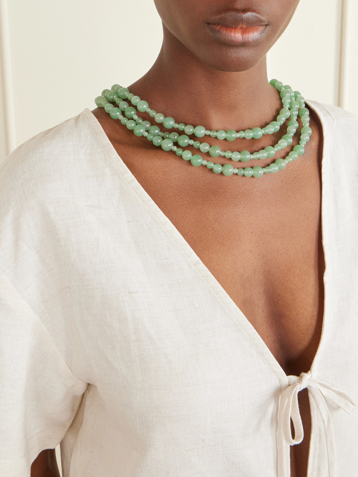 Staud Ava Linen Top In Natural In Neutral
