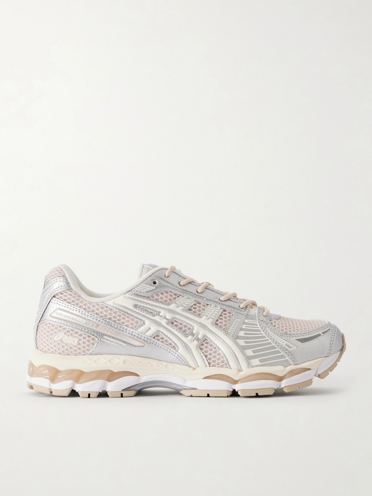 Gel-Kayano 12.1 Lace-Up Mesh And Rubber Sneakers
