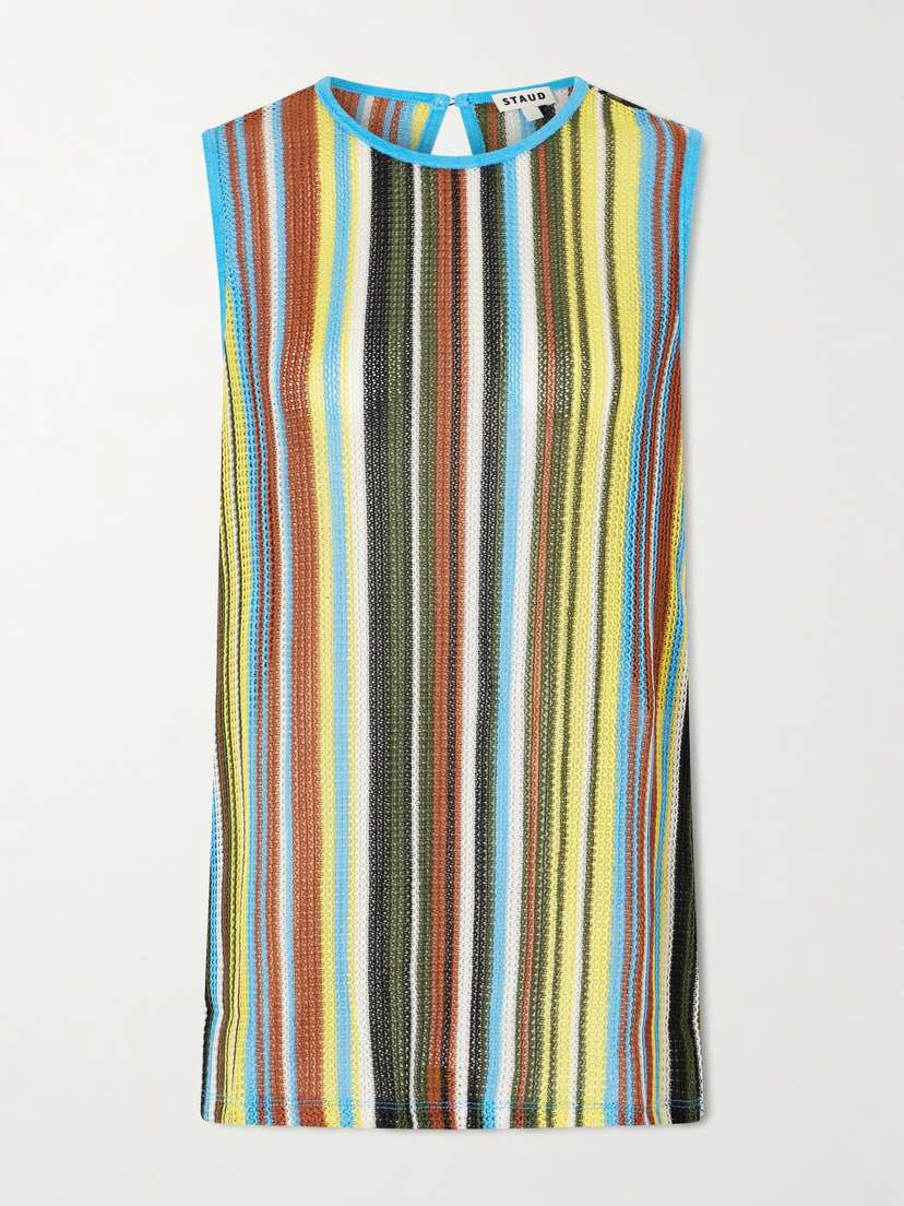 Staud Valley Striped Knitted Top