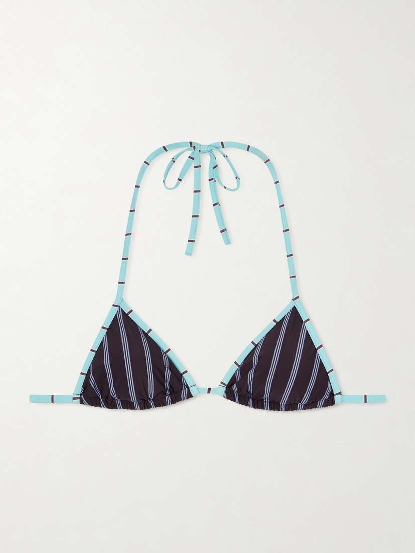 Staud Lido Triangle Bikini Top