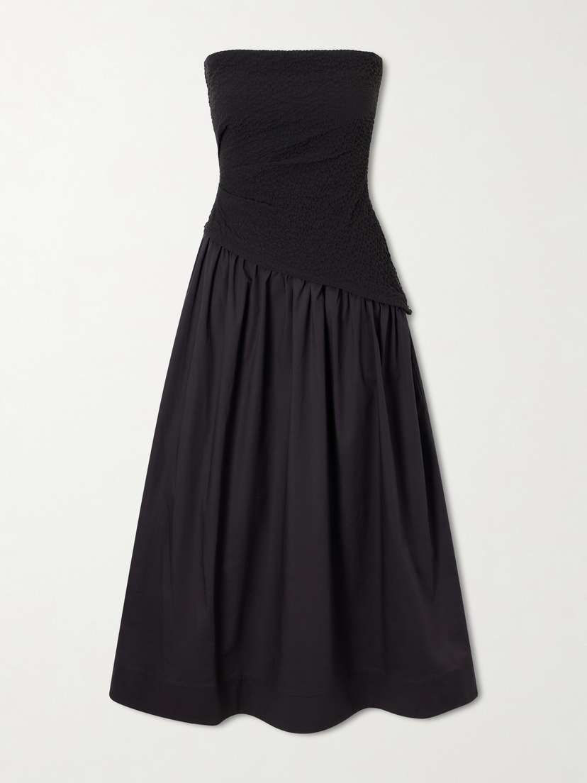 Staud Nia Cotton Midi Dress