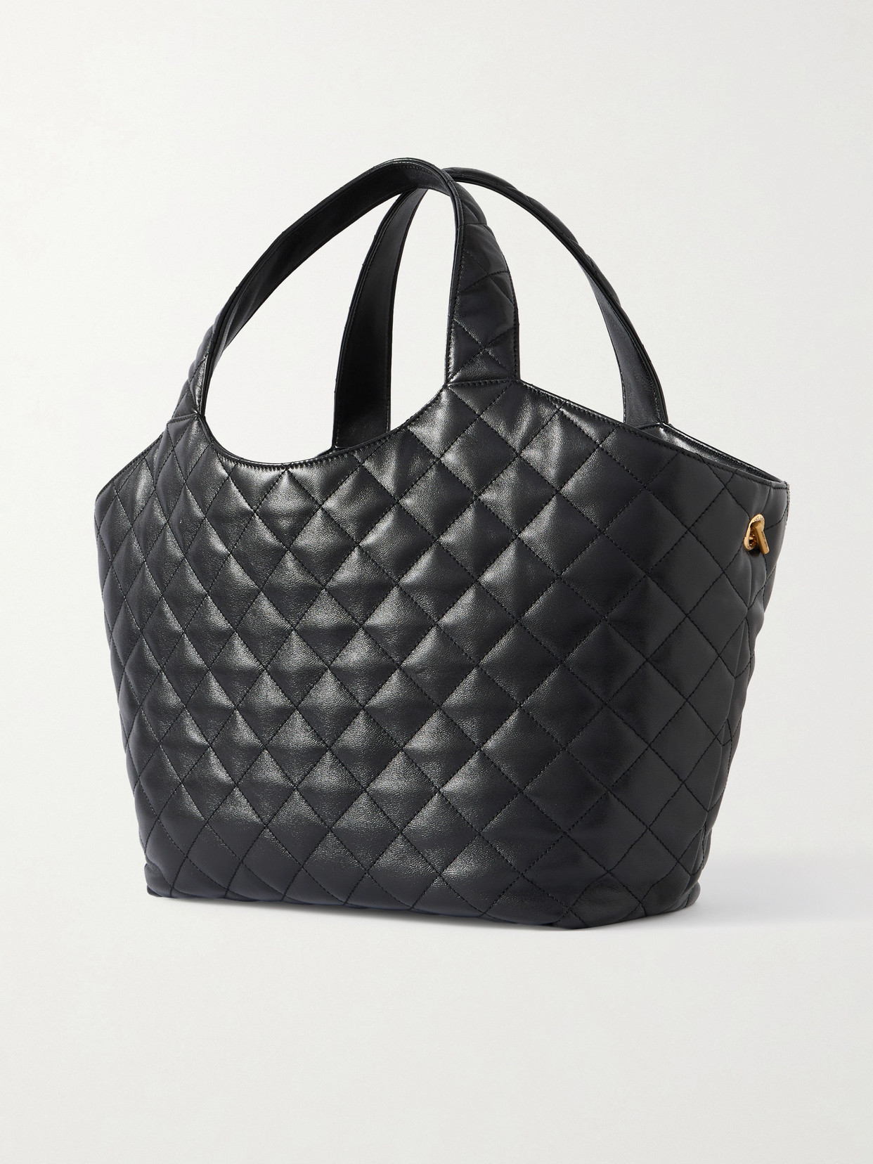 Icare Medium Matelassé Leather Tote