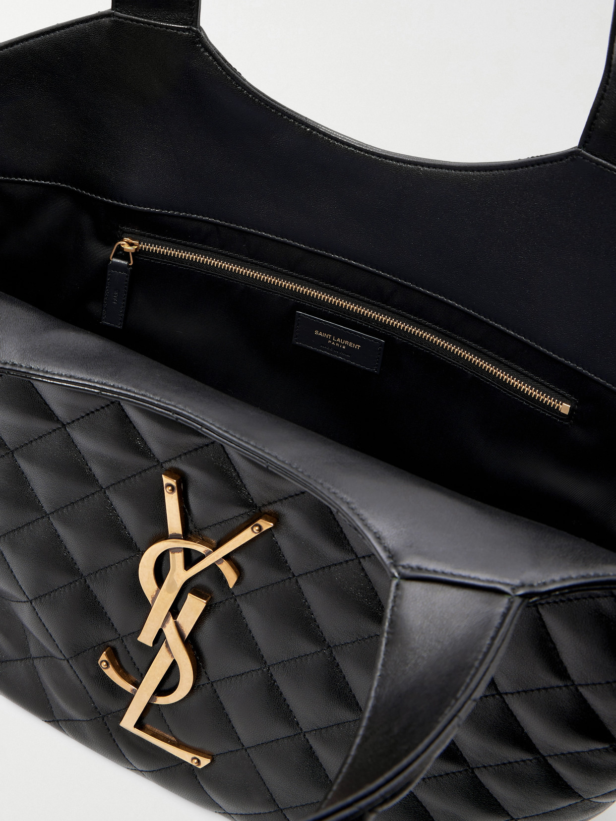 Icare Medium Matelassé Leather Tote