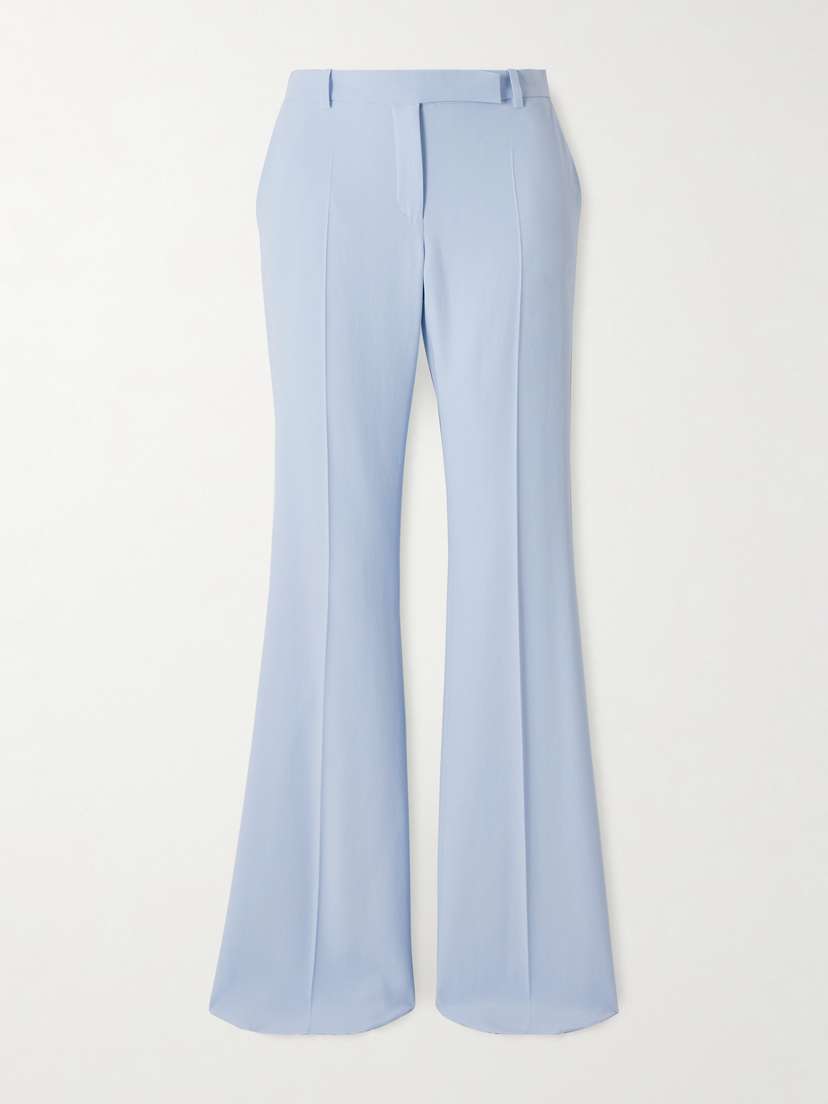 McQueen Crepe Flared Pants