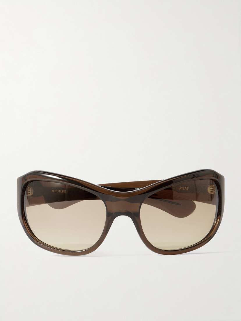 The Atlas D-frame Tortoiseshell Acetate Sunglasses