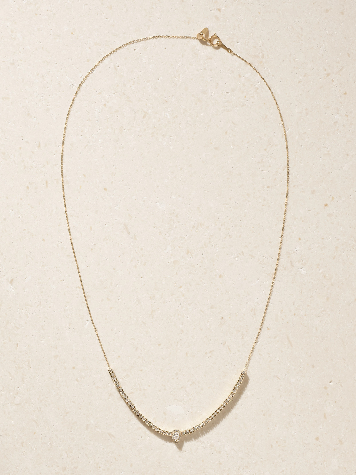 Persée 18-karat Gold Diamond Tennis Necklace