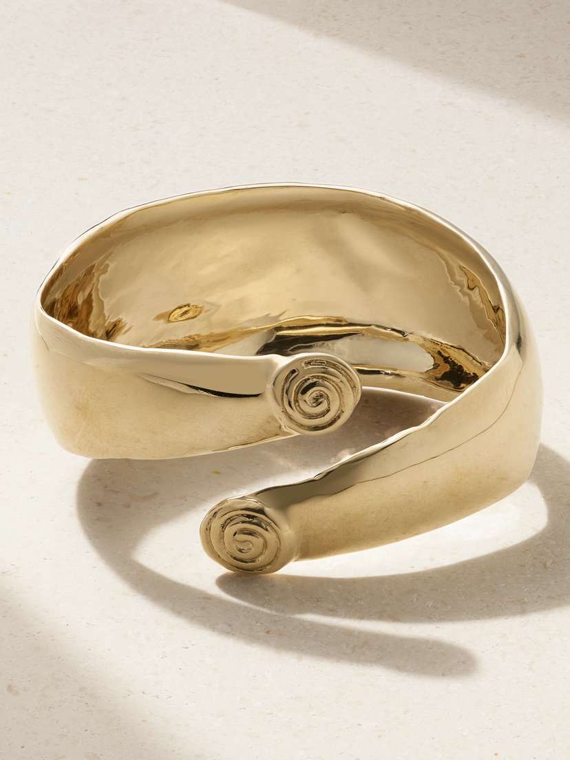 Juju Vera Olympia Gold-tone Arm Cuff