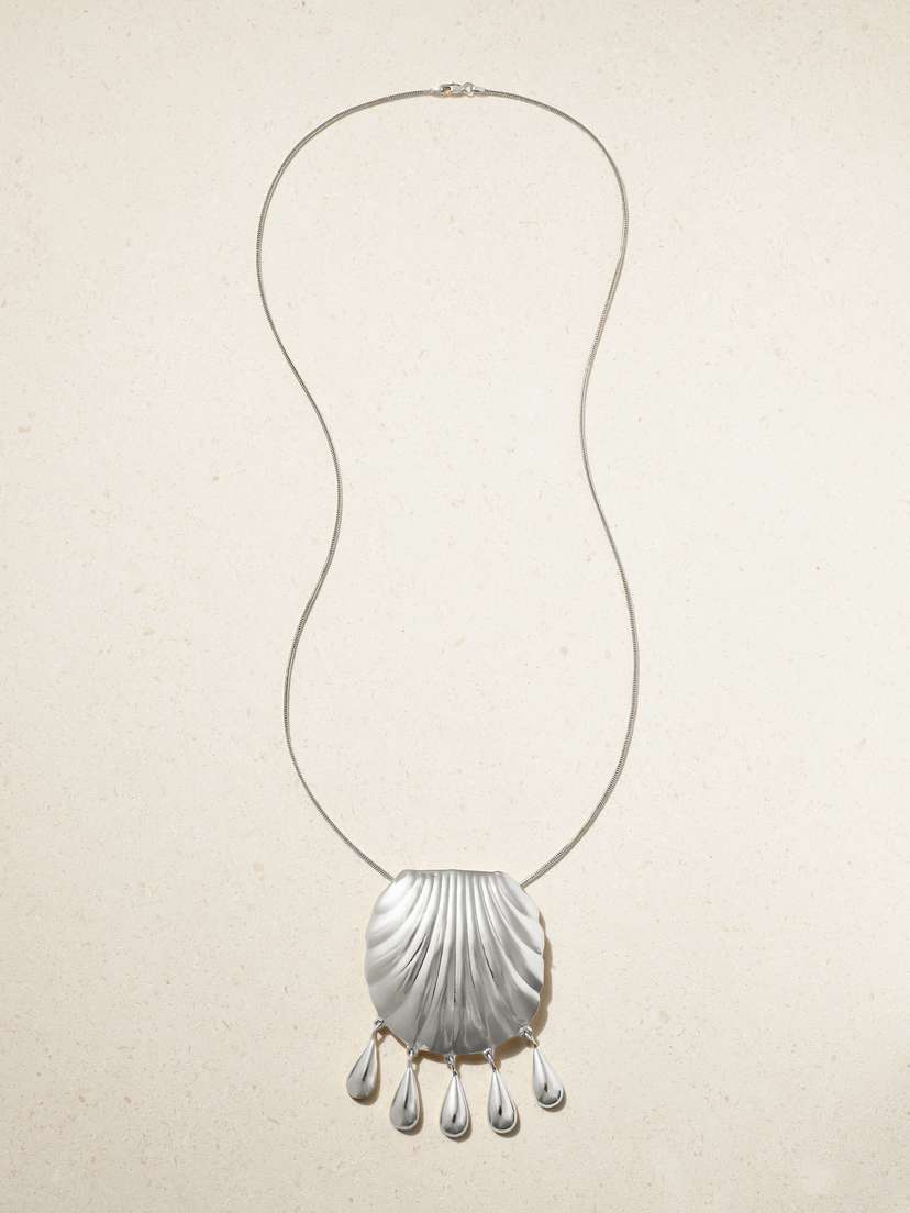 Juju Vera Petra Silver Necklace