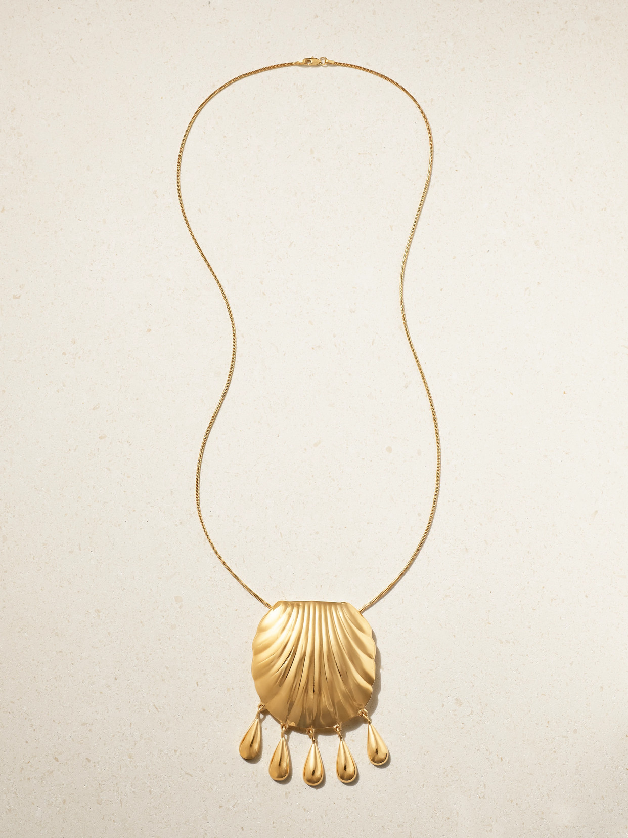Juju Vera Petra Gold-plated Necklace