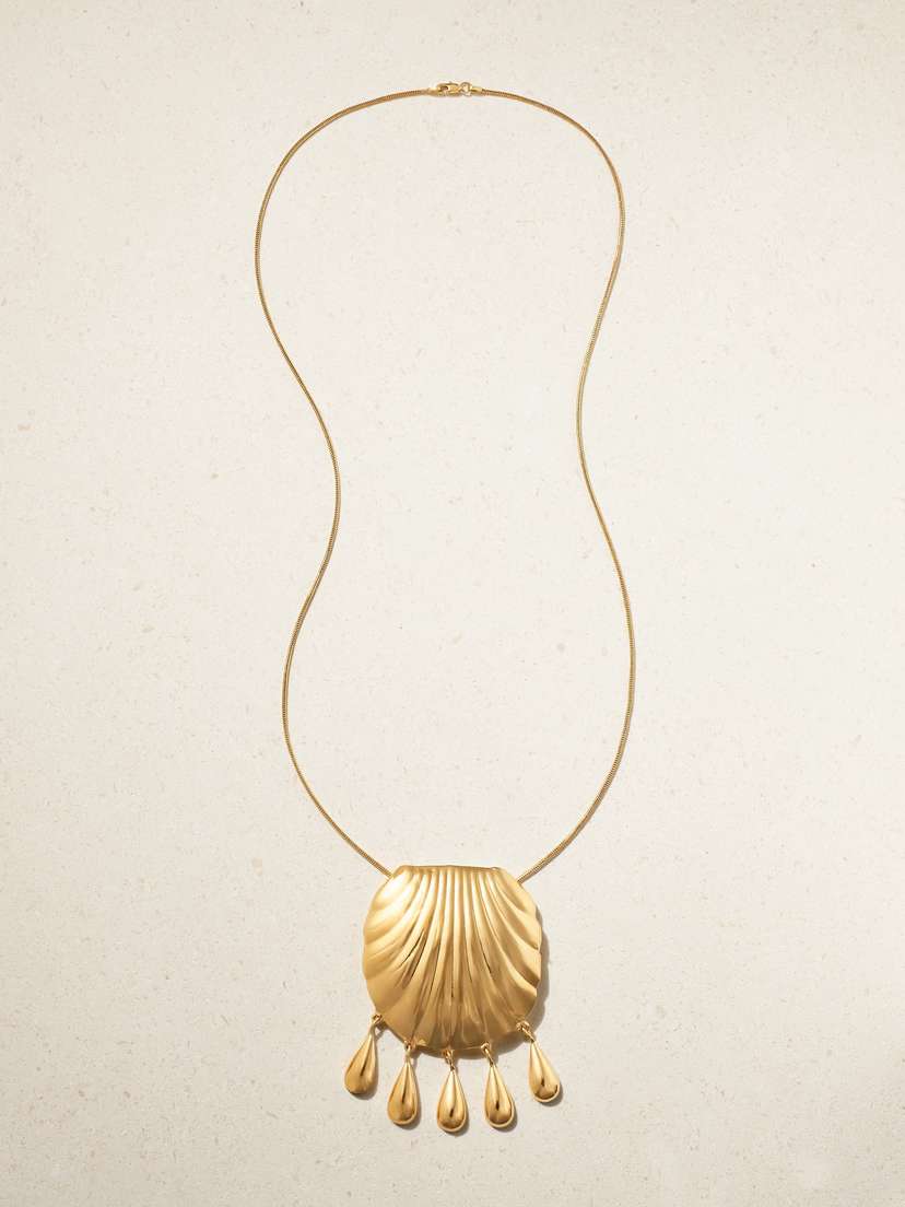 Juju Vera Petra Gold-plated Necklace