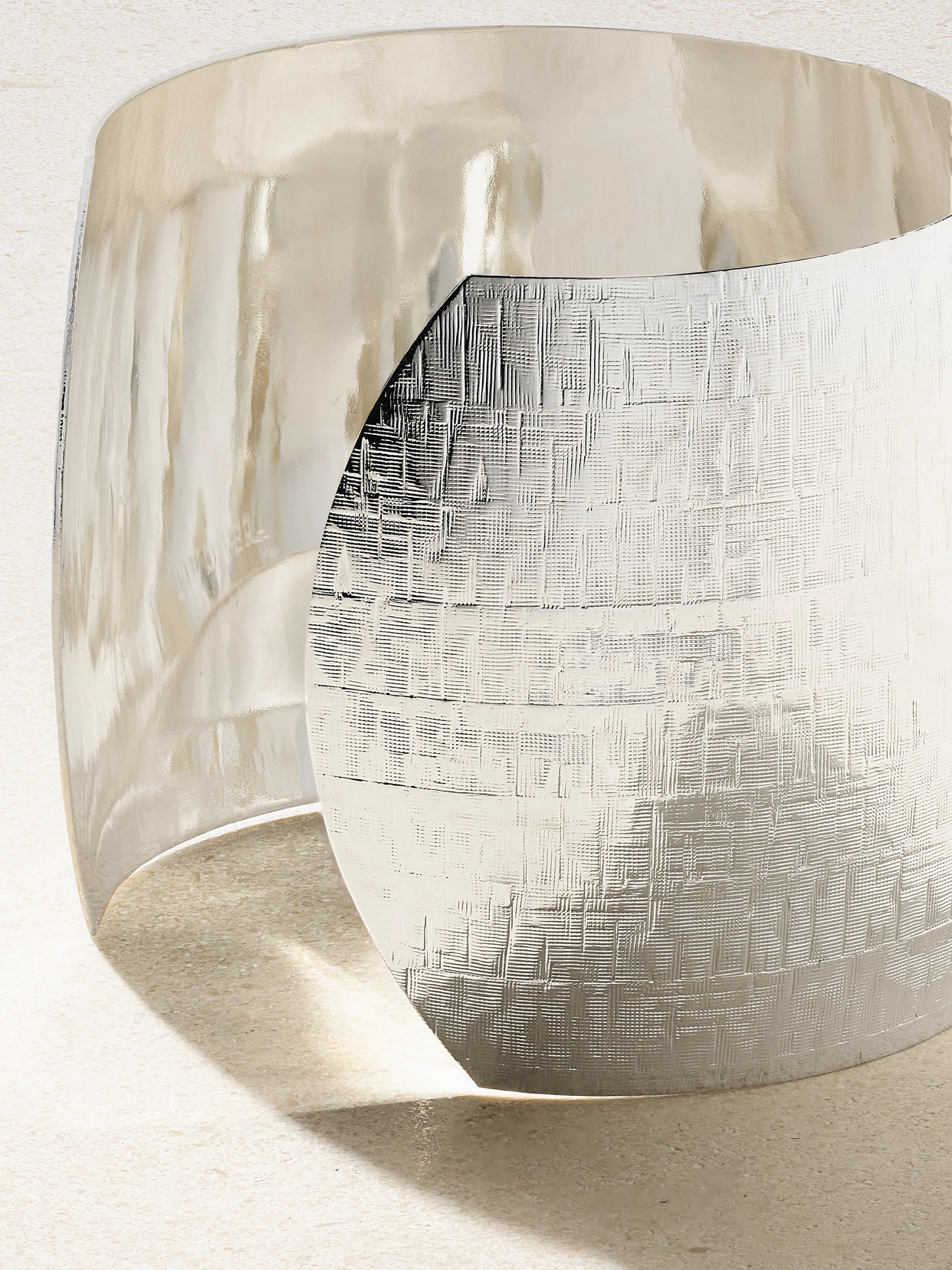 Juju Vera Helen Silver Cuff In Silver