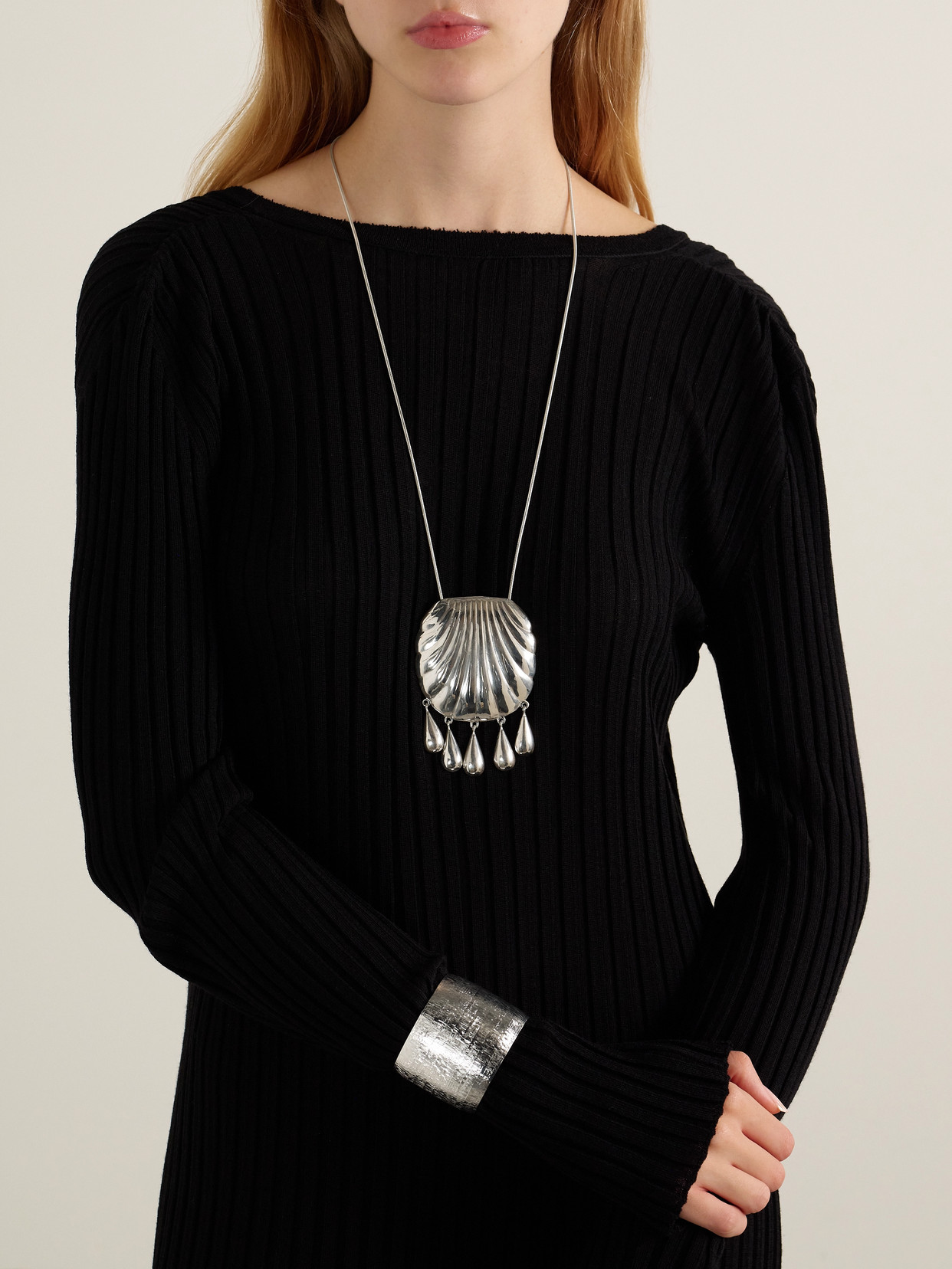 Juju Vera Helen Silver Cuff In Silver