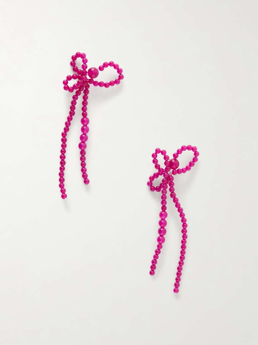Completedworks Chalcedony Bead Earrings