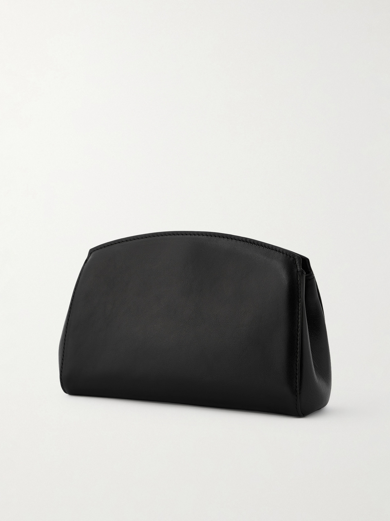 Liffner Leather Clutch In Black