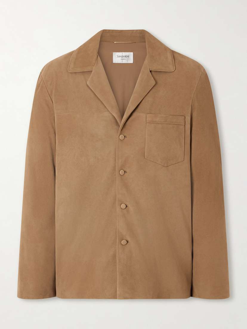 Saint Laurent Suede Shirt