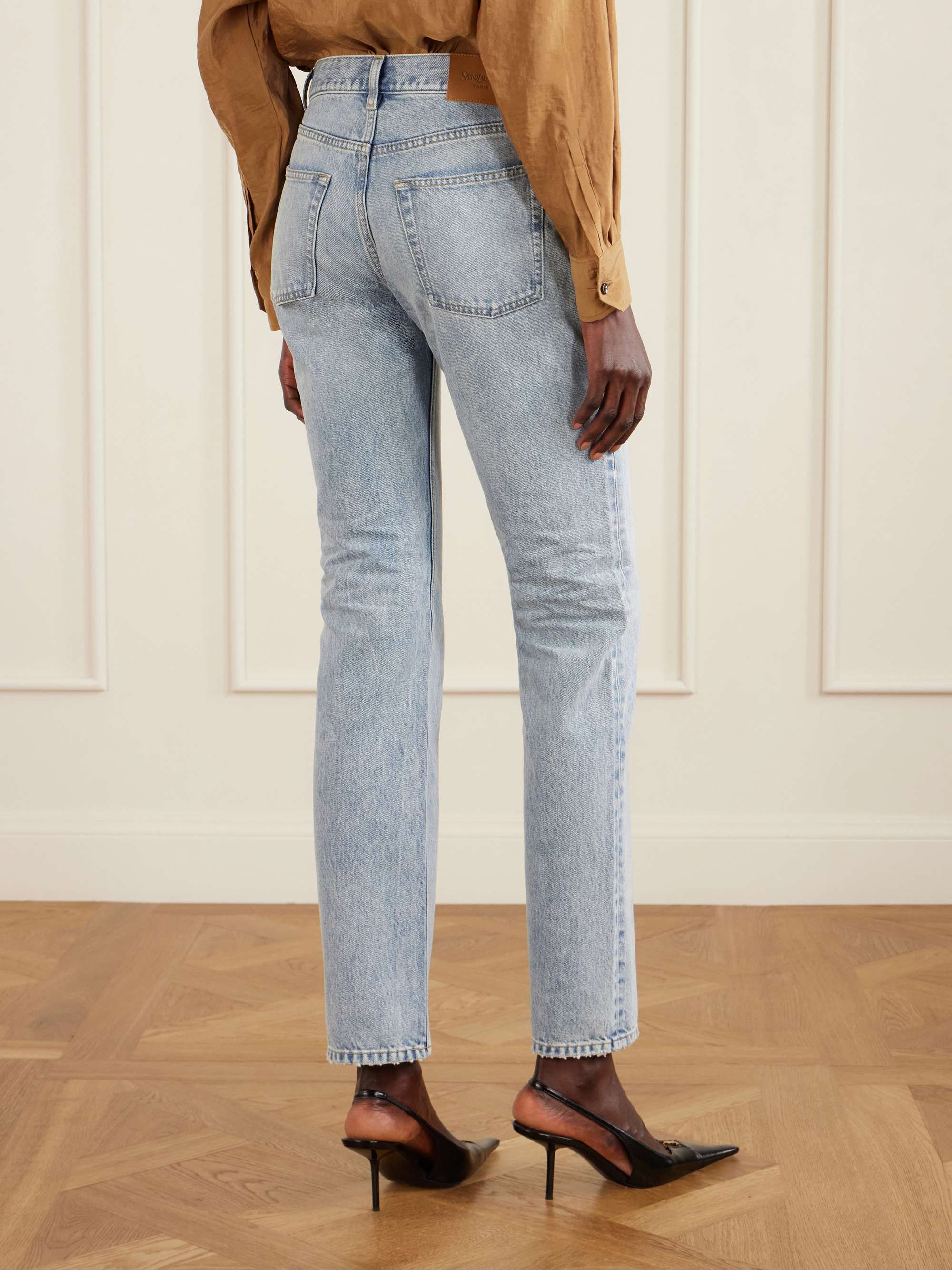 SAINT LAURENT Straight-leg jeans | NET-A-PORTER