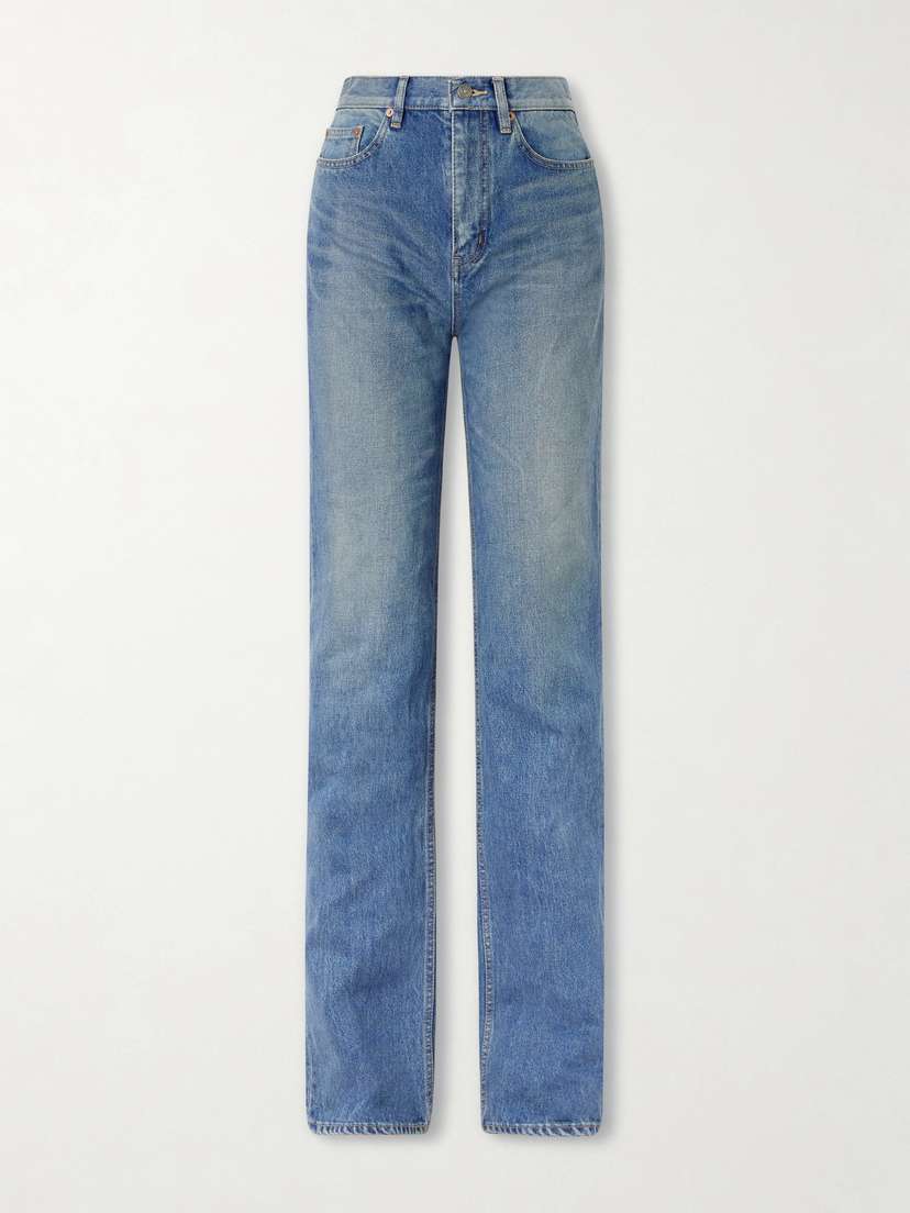 Saint Laurent High-rise Bootcut Jeans