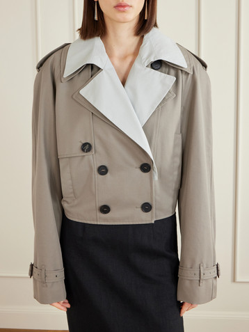 THE ATTICO Double-breasted trench coat