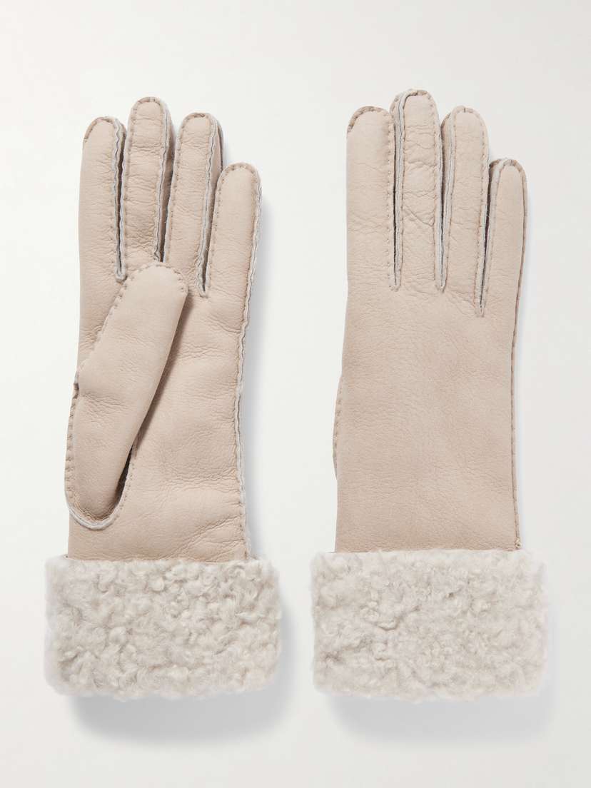Brunello Cucinelli Shearling Gloves