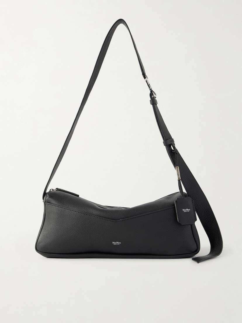 Max Mara — Skippers textured-leather shoulder bag