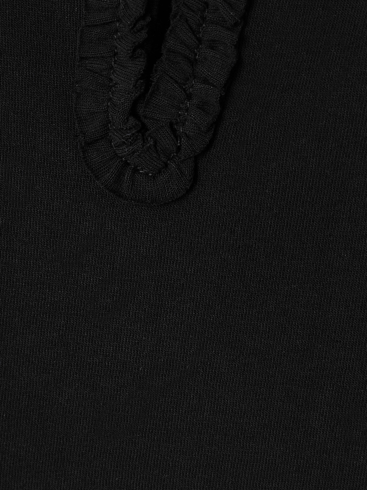 Clasp Ruffled Organic Cotton Tank