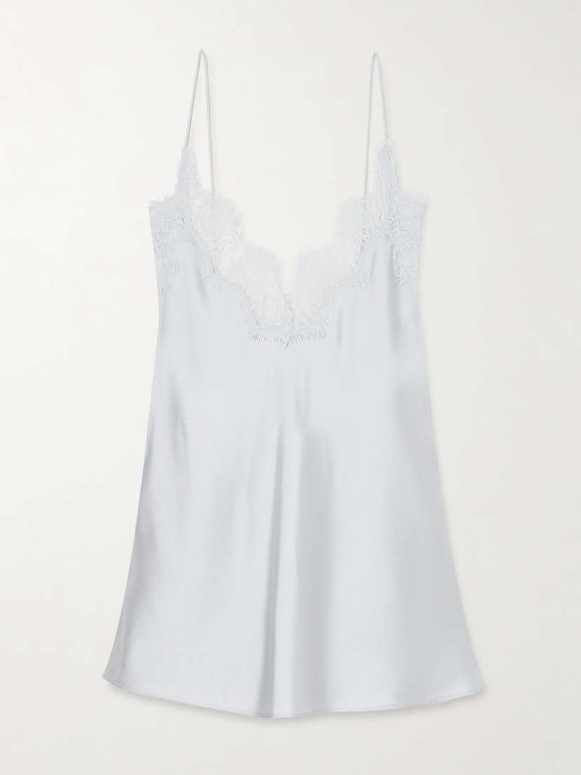 RÓHE Lace-trimmed Silk Camisole
