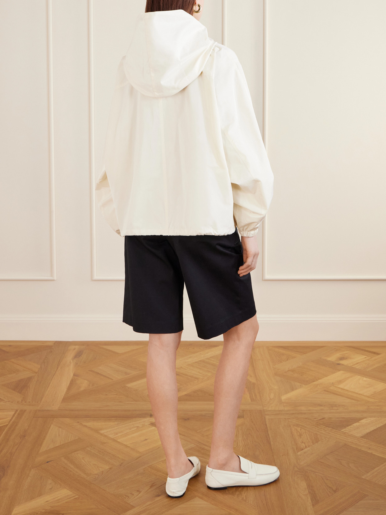 Róhe - Hooded Taffeta Jacket