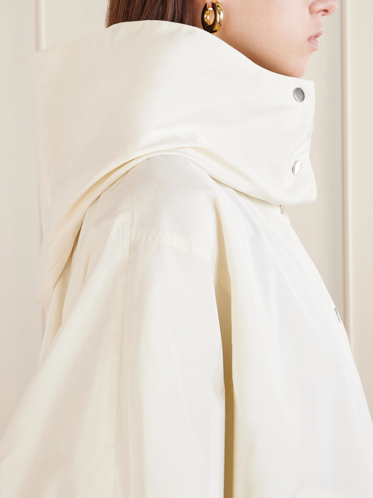Róhe - Hooded Taffeta Jacket
