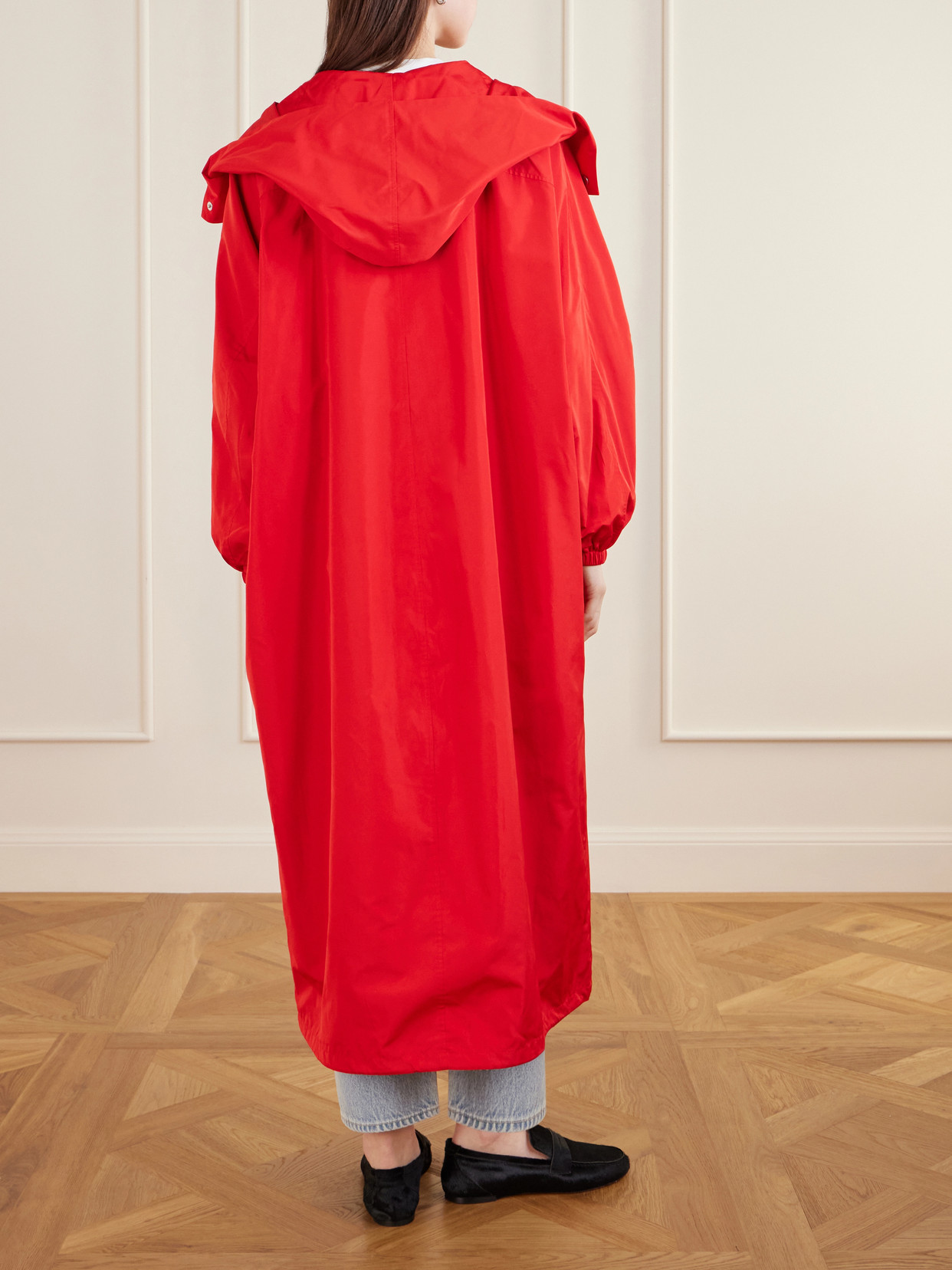Róhe - Hooded Taffeta Coat