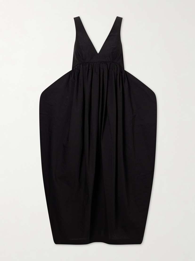 RÓHE Open-back Cotton-blend Maxi Dress