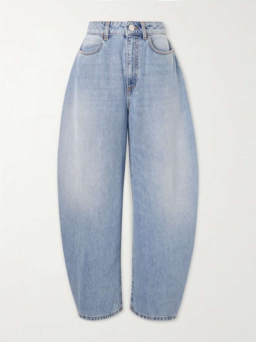 RÓHE High-rise Barrel-leg Jeans
