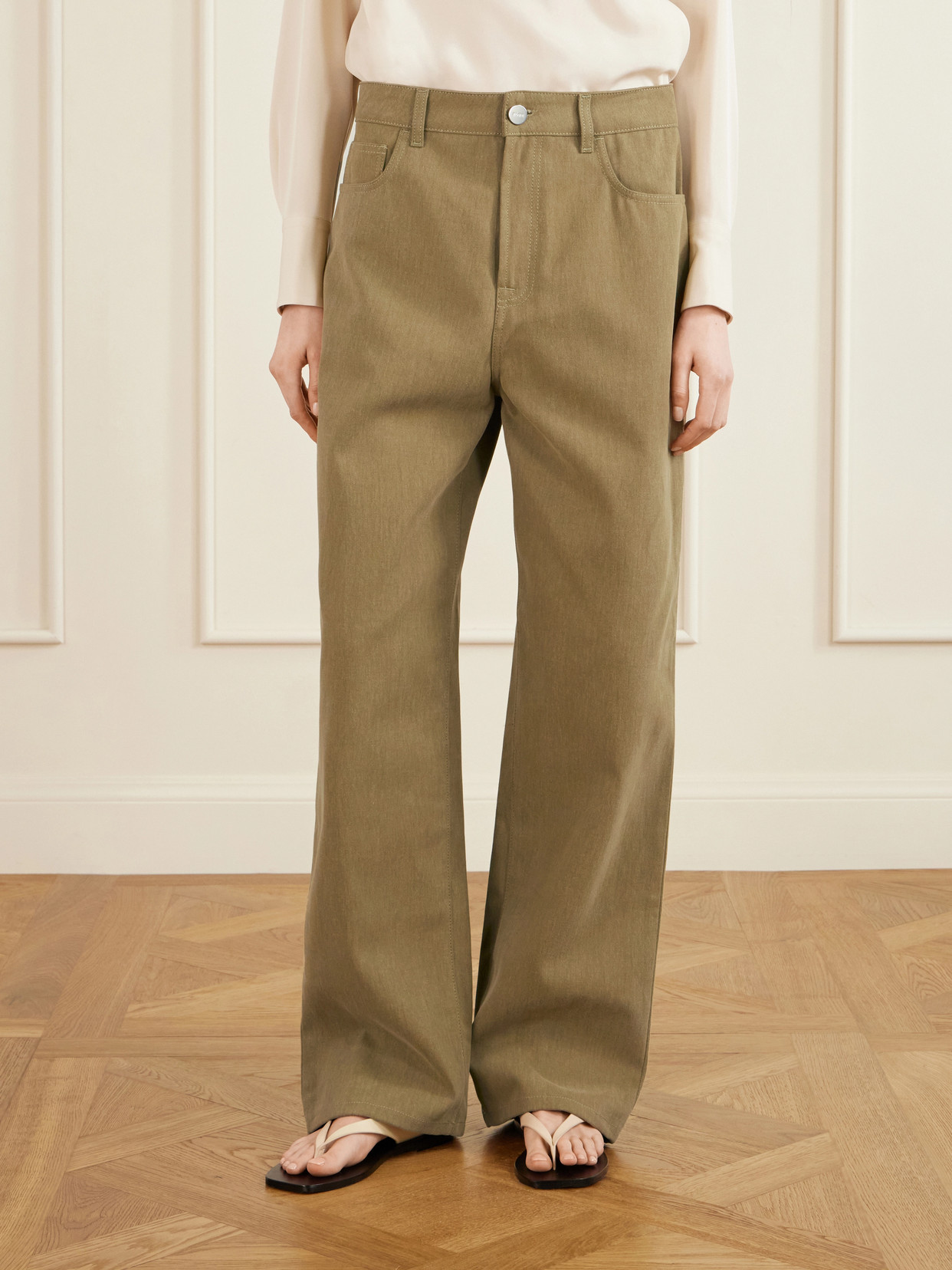 Róhe - High-Rise Wide- Leg