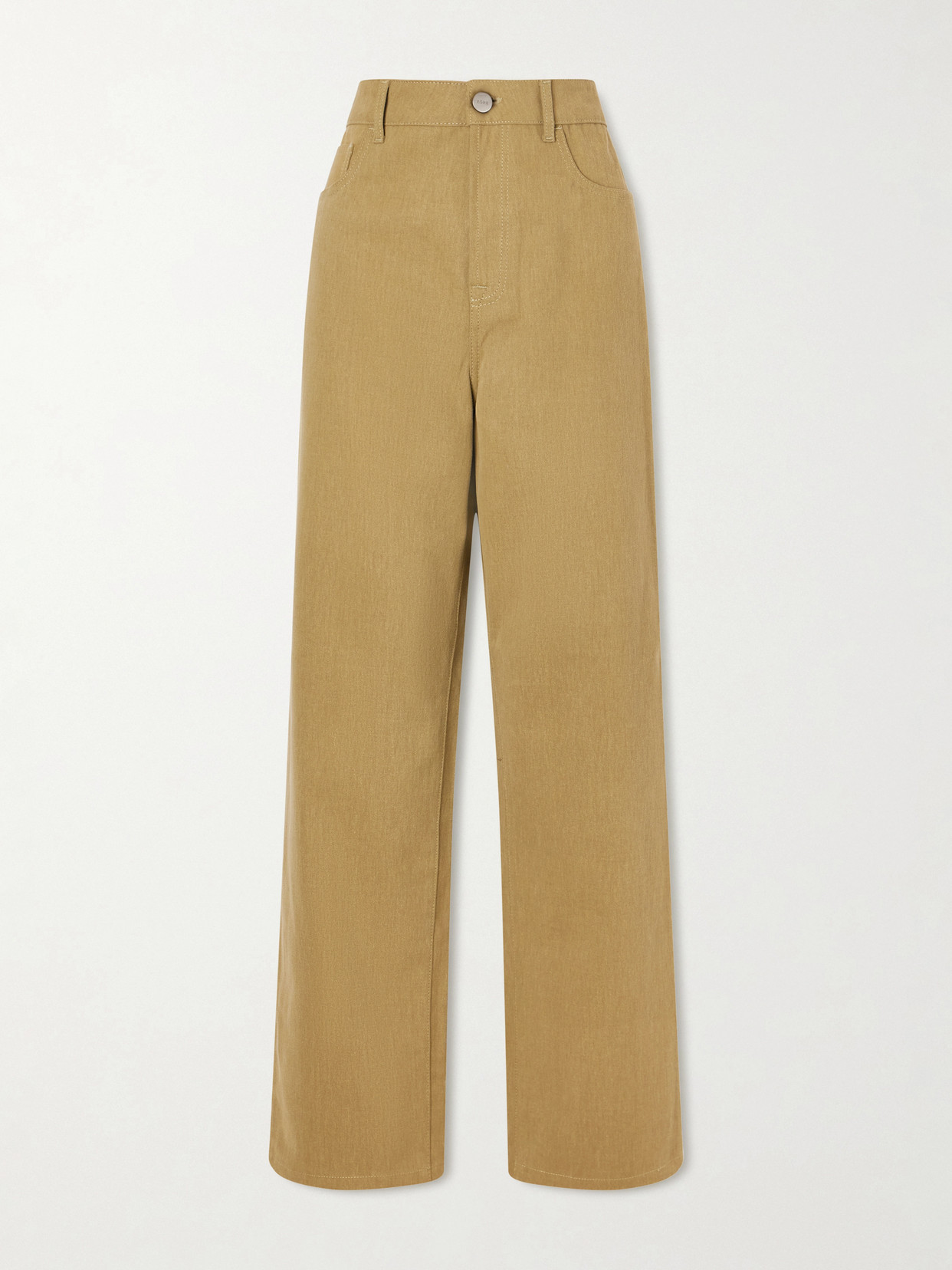 Rohe High-rise Wide-leg Jeans In Neutral