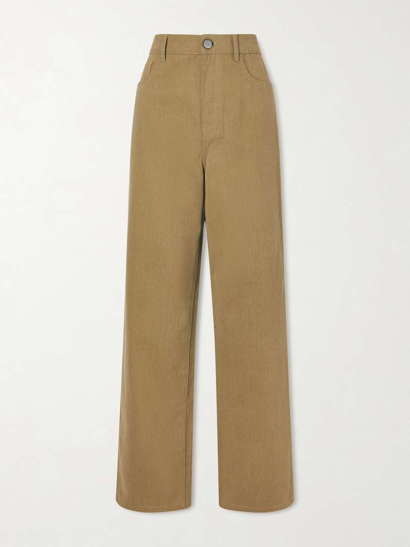 RÓHE High-rise Wide-leg Jeans