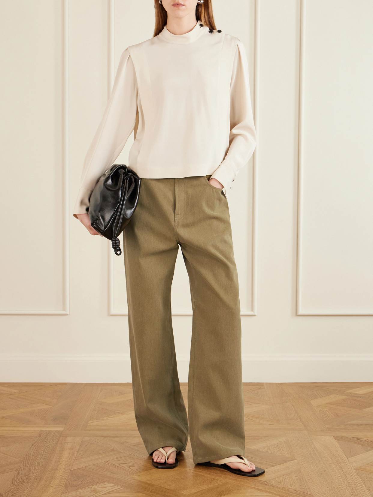 Róhe - High-Rise Wide- Leg
