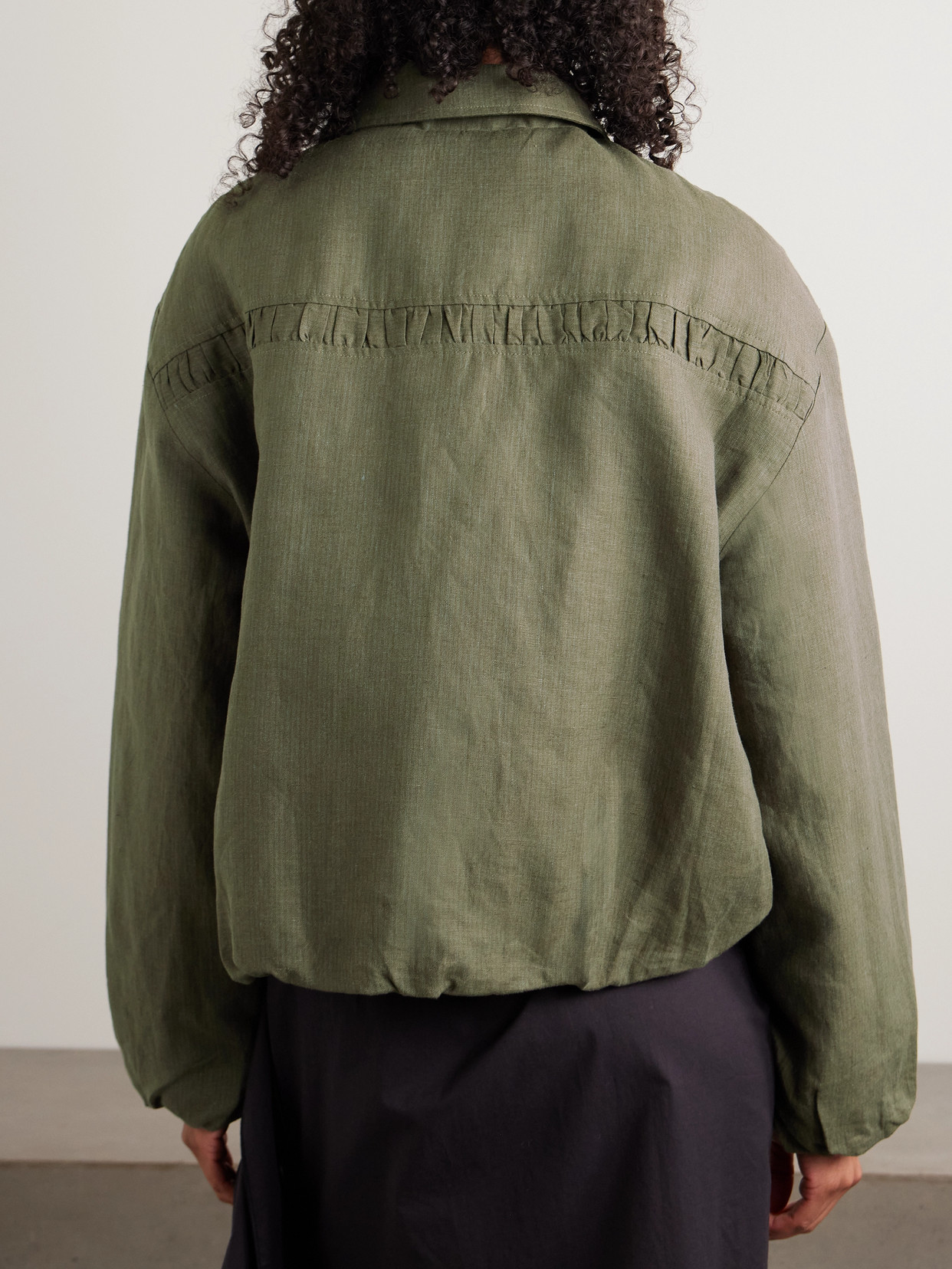Pintuck Padded Jacket