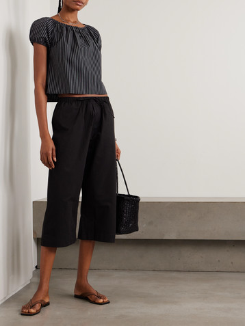 Deiji Studios Mid Pocket organic cotton tapered pants