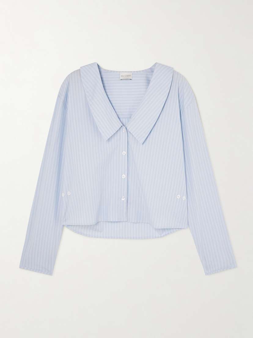 Deiji Studios Striped Organic Cotton Shirt