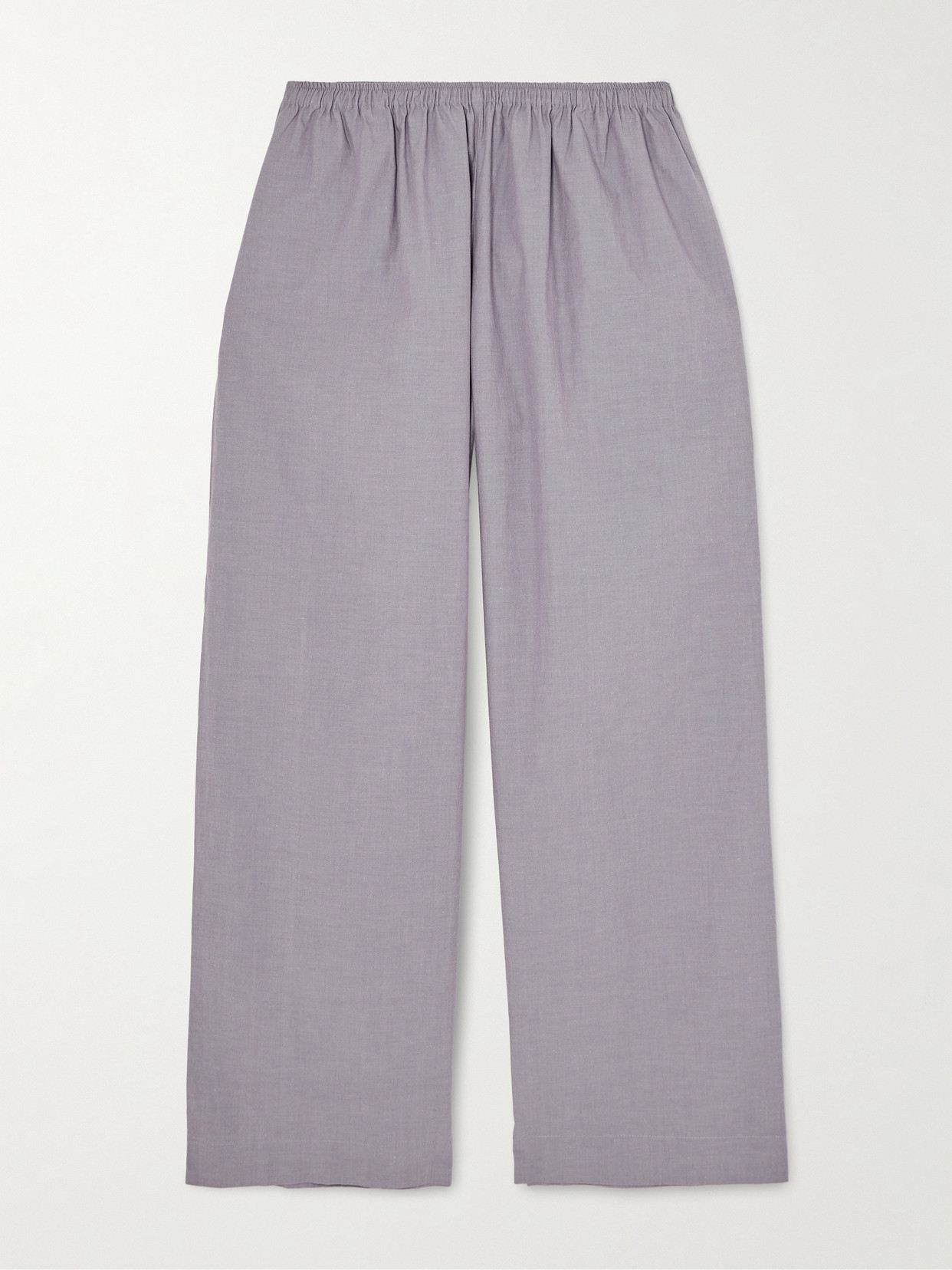 Deiji Studios Ease Organic Cotton Straight-leg Pants In Multi