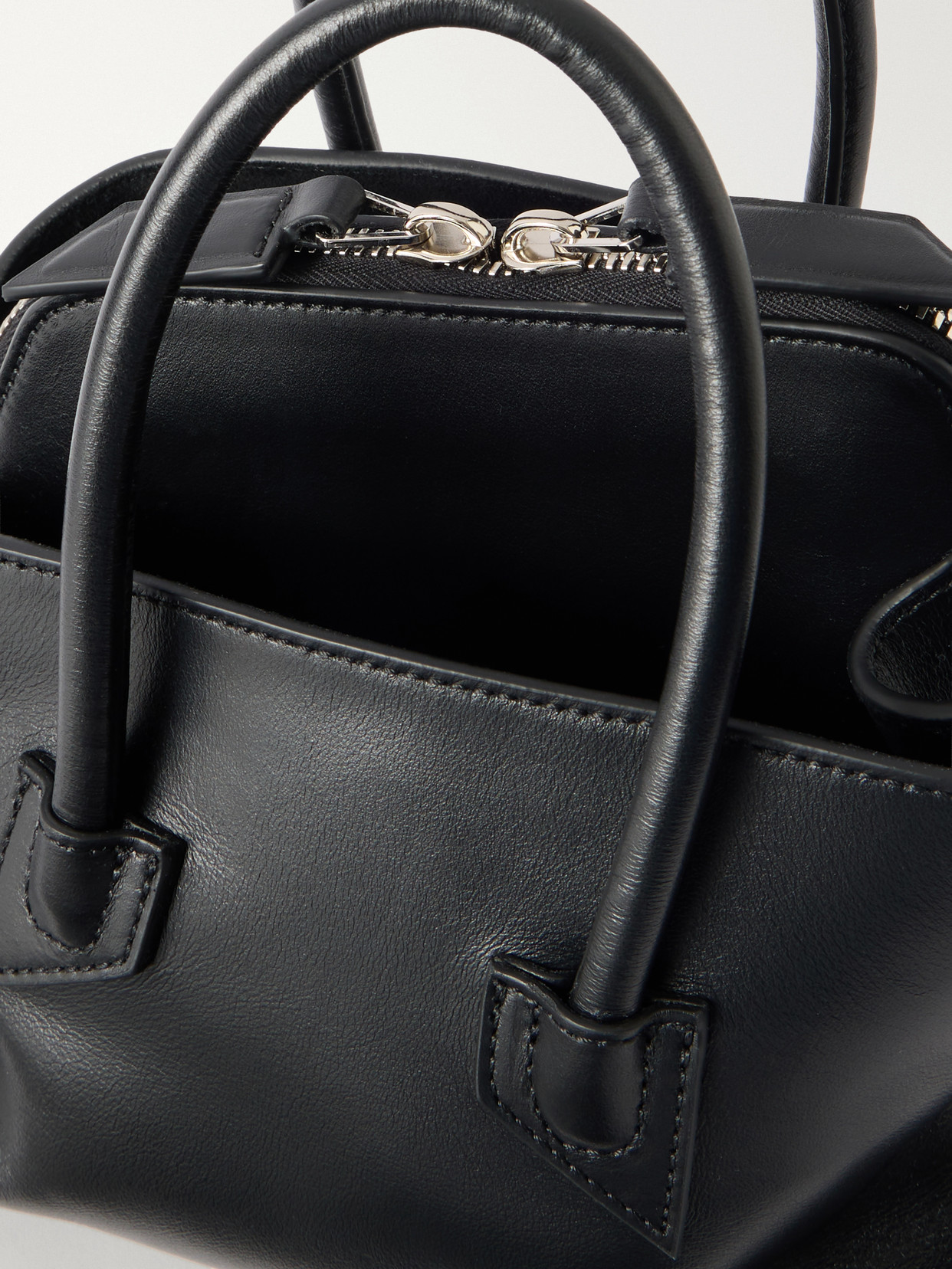 La Passeggiata Mini Asymmetric Leather Tote