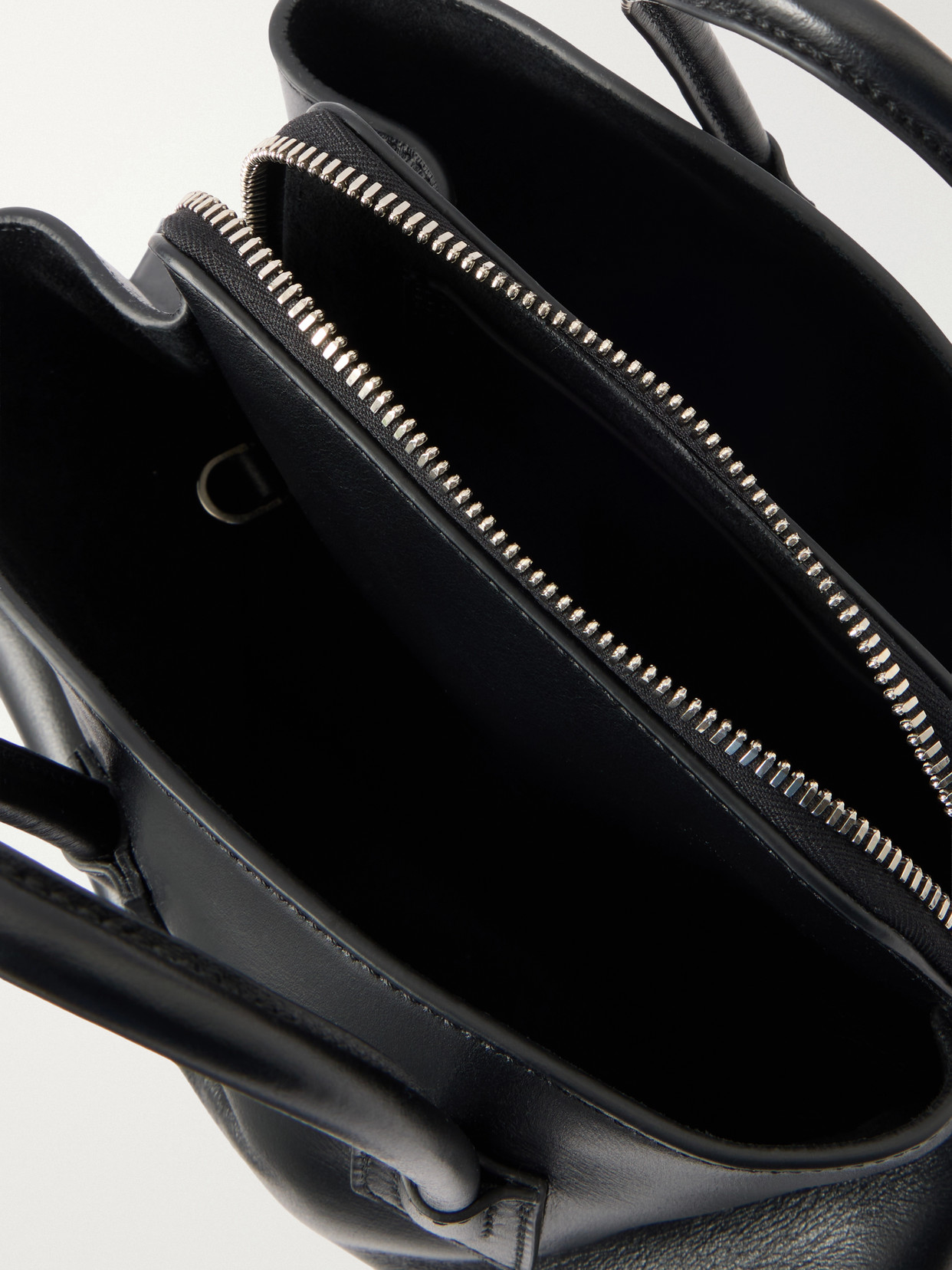 La Passeggiata Mini Asymmetric Leather Tote