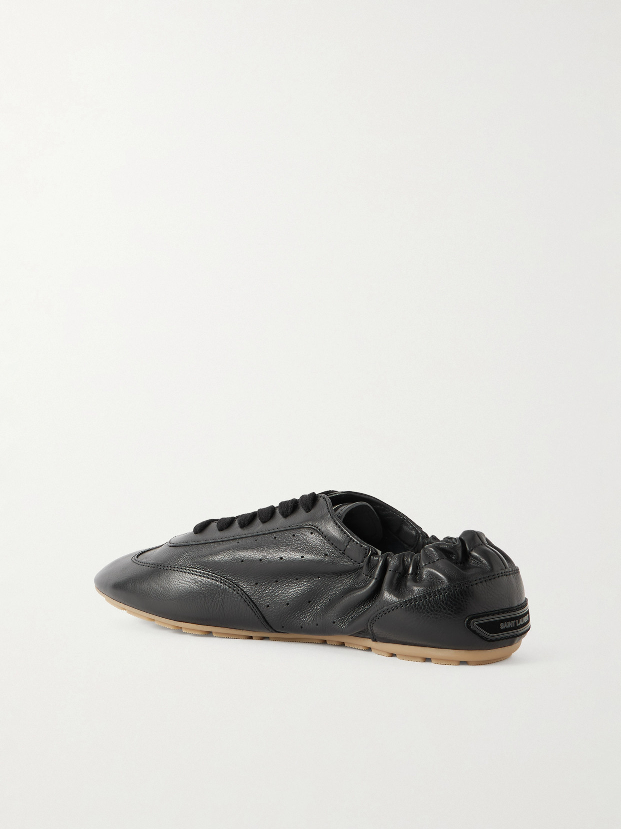 Saint Laurent Lewis Leather Sneakers In Multi