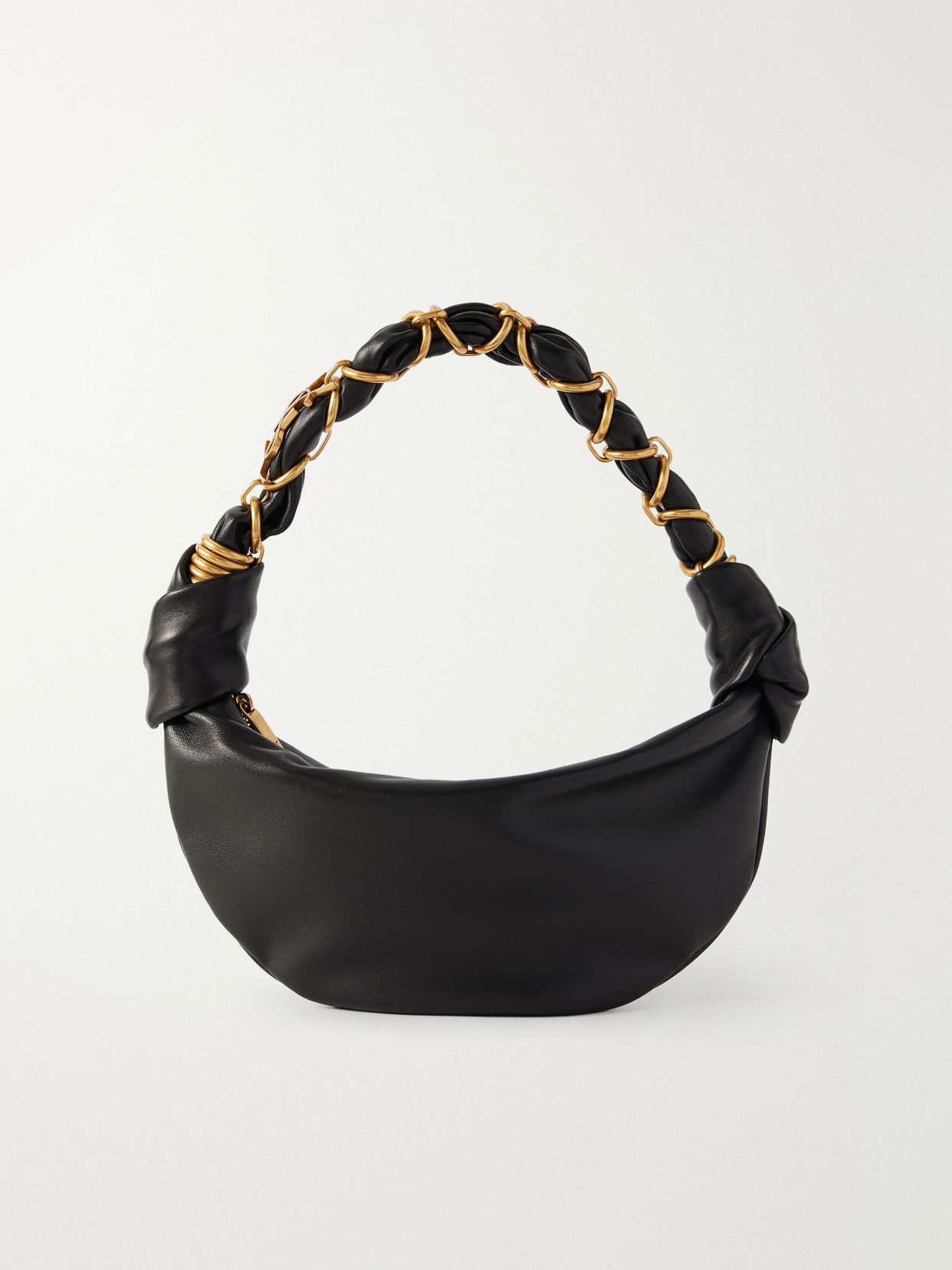 Amalia mini leather shoulder bag