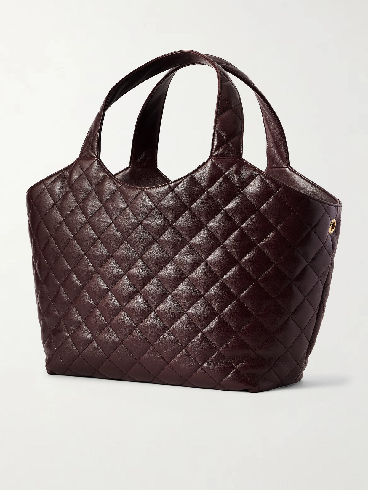 Icare Medium Matelassé Leather Tote