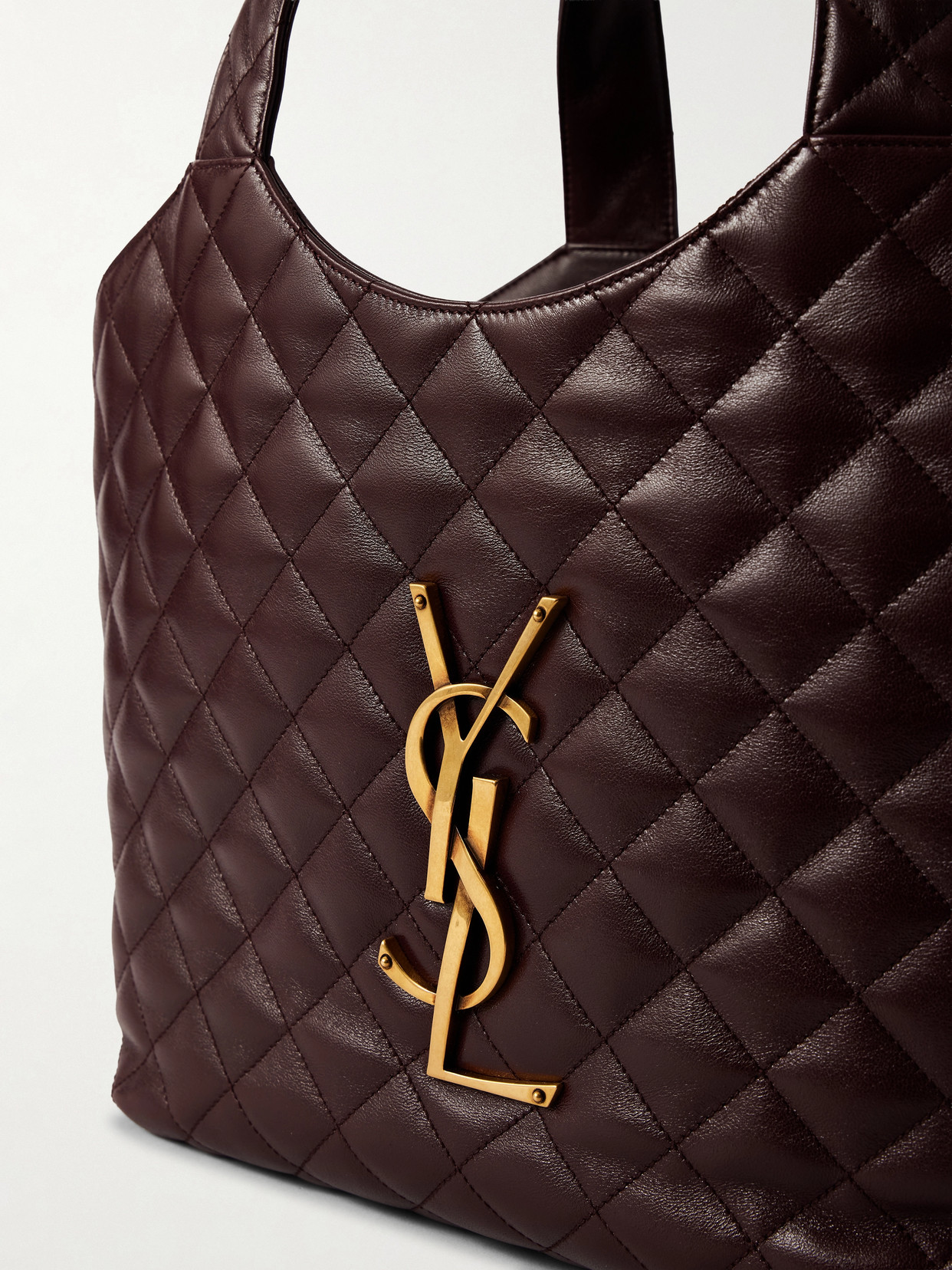 Icare Medium Matelassé Leather Tote