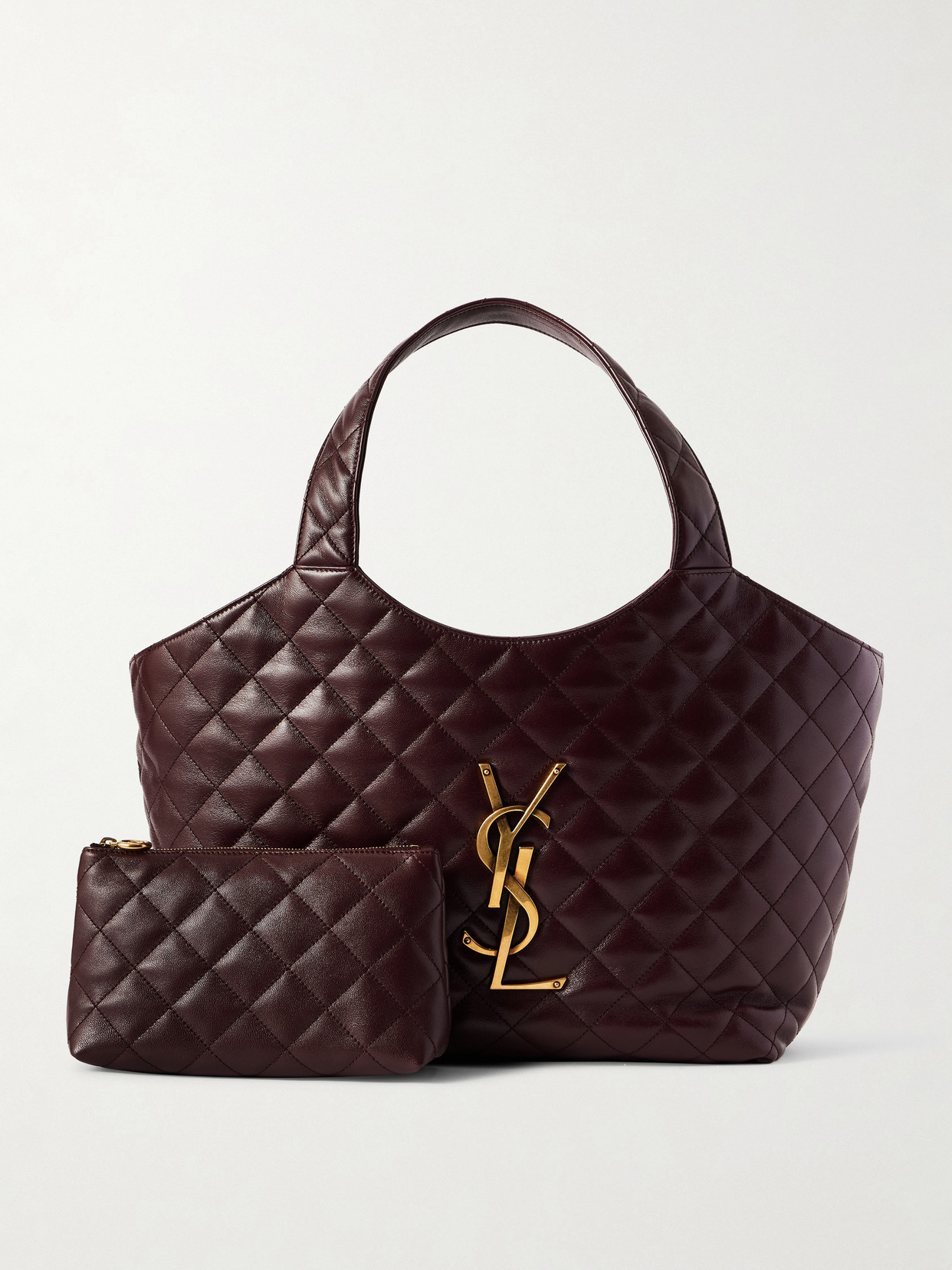 Icare Medium Matelassé Leather Tote